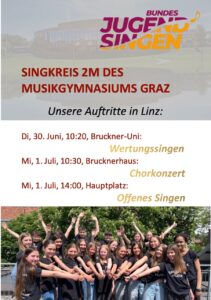Teilnahme am Bundesjugendsingen